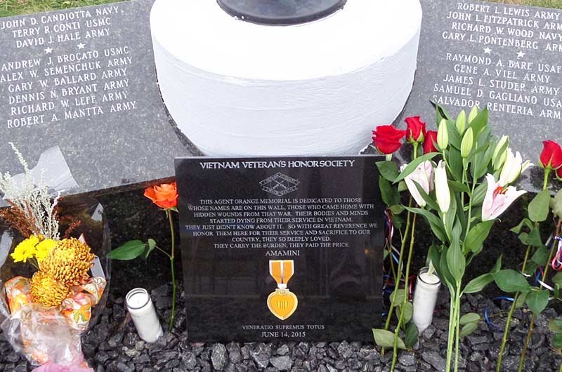 Agent Orange Memorial at LZ Peace Memorial.